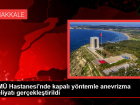 �OM� Hastanesi'nde kapal� y�ntemle anevrizma ameliyat� ger�ekle�tirildi
