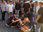 �orlu'da i��i servisine motosiklet �arpt�, s�r�c� yaraland�