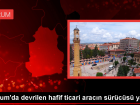 �orum'da hafif ticari arac�n devrilmesi sonucu 1 ki�i yaraland�