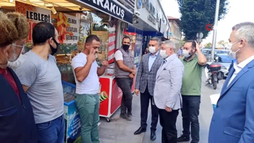 orum'da maske denetimi