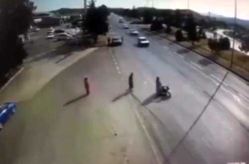orum'da motosiklet kazas: 15 yandaki src hayatn kaybetti