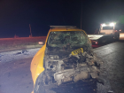 �orum'da trakt�rle ticari taksi �arp��t�: 3 yaral�