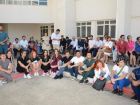 �ukurova �niversitesi T�p Fak�ltesi Hastanesi'nde Oturma Eylemi