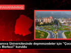 Çukurova Üniversitesinde depremzedeler için