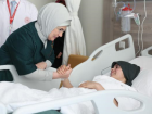 Cumhurba�kan� Erdo�an, Aleyna'y� hastanede ziyaret etti (2)