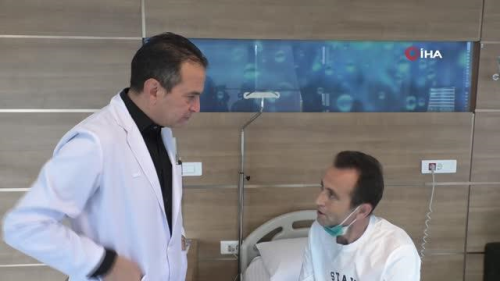 Damad�n�n karaci�eriyle ya�ama tutundu