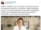 Demet Akba� ve Sertab Erener, vatanda�lar��koronavir�s a��s� olmaya davet etti