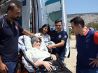 Denizi g�rmek isteyen yata�a ba��ml� hastan�n talebini sa�l�k ekipleri yerine getirdi