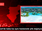 Denizli'de baba k�z ayn� hastanede �ifa da��t�yor
