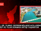 Deprem B�lgesinde Akrep ve Y�lan Sokmalar� Art�yor