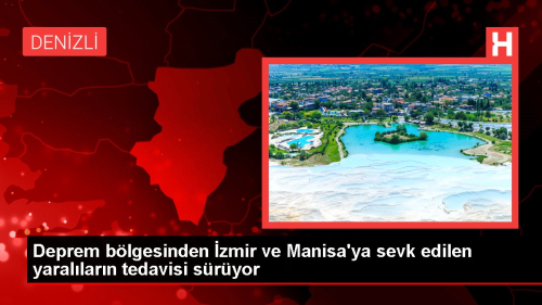 Deprem blgesinden zmir ve Manisa'ya sevk edilen yarallarn tedavisi sryor