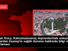 Depremde enkazdan kurtarılan 9 yaşındaki Zeynep yürüyebiliyor ve konuşabiliyor
