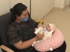 Dil kökü geride doğan bebek, uygulanan tedaviyle beslenmeye başladı