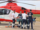 Diyarbak�r'da Helikopter �le Hastaneye Yeti�tirildi