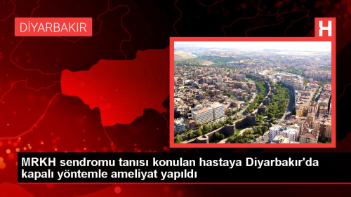 Diyarbakr'da MRKH sendromlu kadna kapal yntemle ameliyat yapld