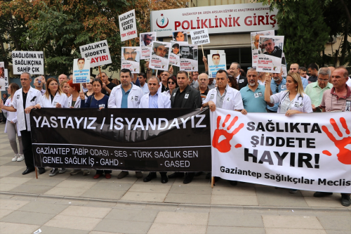 Doktorlardan Salk alanlarna iddete Tepki