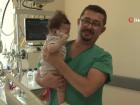 D�rt ayl�k bebe�in 300 binde bir g�r�len rahats�zl��� Konya'da �ifa buldu