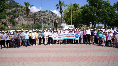 'Dnya Ttnsz Gn' Yry Dalyan'da Dzenlendi
