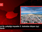 D�zce'de �n�aat ���isi 3. Kattan D��erek Yaraland�