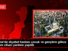Edirne'de diyabet hastas� �ocuk ve gen�lere glikoz �l��m cihaz� yard�m� yap�ld�