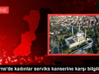 Edirne'de kadnlar serviks kanserine kar bilgilendirildi