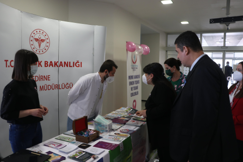 Edirne'de meme kanseri farkndalk semineri dzenlendi