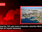 Elbistan'da 133 saat sonra enkazdan ��kar�lan Melisa �ikolata ile hayata tutunmu�