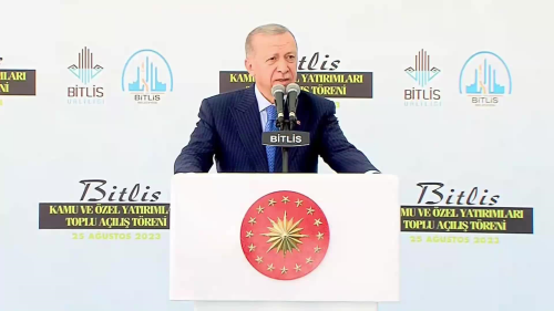 Erdoan: Bitlis'in Yerel Seimlerde Tpk 2019'daki Gibi Geleceine ve radesine Sahip kacana Yrekten nanyorum