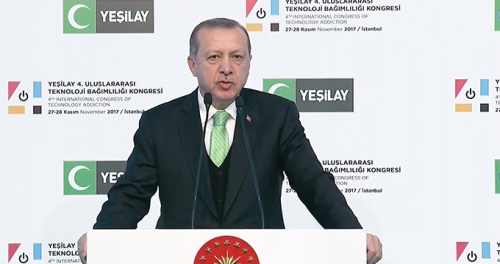 Erdoan: Teknoloji Bamll Tm Toplumu Tehdit Ediyor