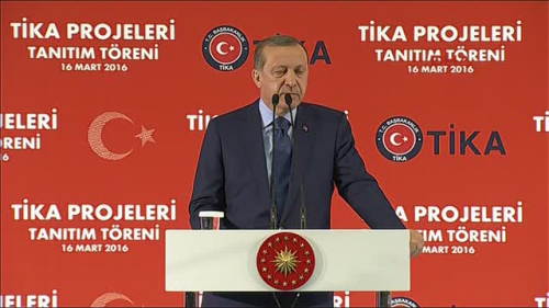 Erdoğan Tika Projeleri Tanıtım Töreninde Konuştu 2