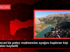 Erzincan'da patoz makinesine aya��n� kapt�ran ki�i hayat�n� kaybetti