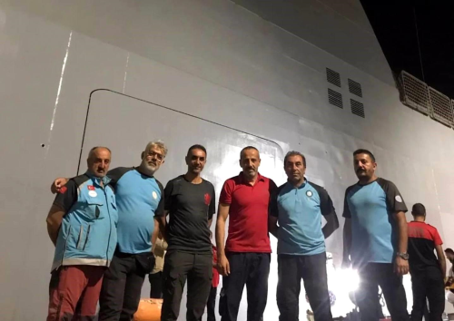 Erzincan UMKE Ekibi Libya'da Sel Felaketinde Grev Yapmak zere Yola kt