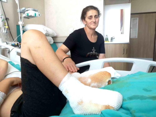 Erzurum'da ocuk elektrik akmna kapld