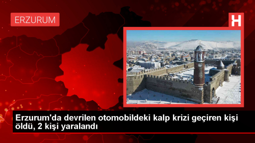 Erzurum'da Kalp Krizi Geiren Kii Yolda Hayatn Kaybetti