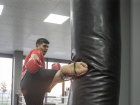 Erzurum'da Kick Boks Yapan Gen� Milli Sporcu Ba�ar� G�sterdi