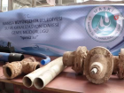 Eski i�me suyu borular� mahallede sergilendi