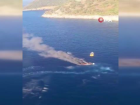 Fethiye'de bot yangını
