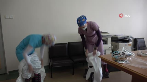 Filyasyon ekipleri ya�mur �amur demeden vatanda�lara ko�uyor