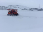 GAZ�ANTEP - Kardan amfibik ara�la kurtulan hamile kad�n bebe�iyle bulu�tu