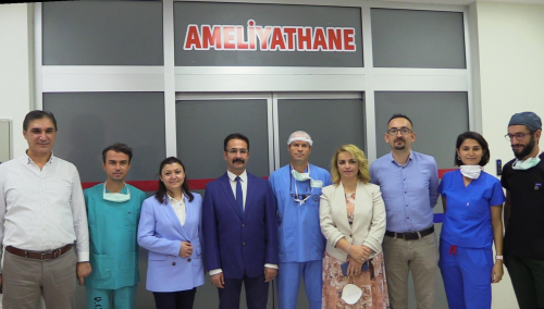 Gaziantep'te yeni kurulan ocuk Kalp Damar Cerrahisi Blmnde ameliyatlar balad