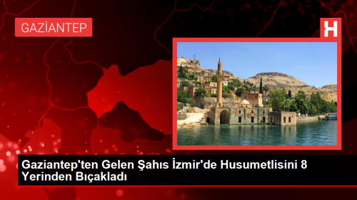 Gaziantep'ten gelen ahs, zmir'de alacak verecek meselesi yznden bir kiiyi baklad