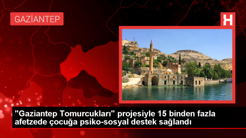 Gaziantep Tomurcuklar Projesi ile 15 Bin 689 Depremzede ocua Destek