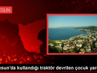 Giresun'da trakt�r devrildi, 13 ya��ndaki �ocuk yaraland�