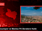 Giresunspor ve Manisa FK Berabere Kald�