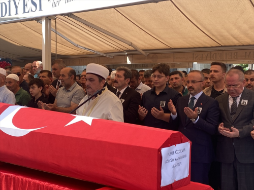 Glck Kaymakam Yusuf zdemir'in Cenazesi Samsun'da Defnedildi