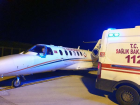 G�rme sorunu ya�ayan k���k F�rat, ambulans u�akla Ankara'ya sevk edildi