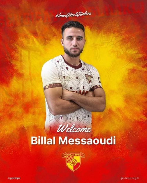 Gztepe, Cezayirli forvet Billal Messaoudi'yi kiralk olarak kadrosuna katt