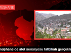 G�m��hane'de afet senaryosu tatbikat� ger�ekle�tirildi