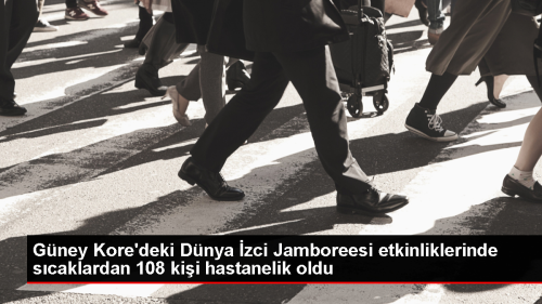 Gney Kore'de Dzenlenen zci Jamboreesi'nde 108 Kii Hastaneye Kaldrld