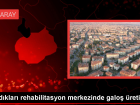 Hafif zihinsel engelliler ürettikleri galoşlarla rehabilite oluyor